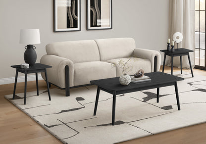 Nara Black Table Set (Set of 3) | Ortholuxe Home