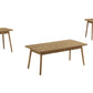 Nara Light Walnut Table Set (Set of 3) | Ortholuxe Home - Photo 2
