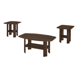 Pearl Dark Walnut Table Set (Set of 3) | Ortholuxe Home - Photo 2