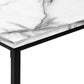 Sage White Marble & Black Metal Table Set (Set of 3) | Ortholuxe Home - Photo 9