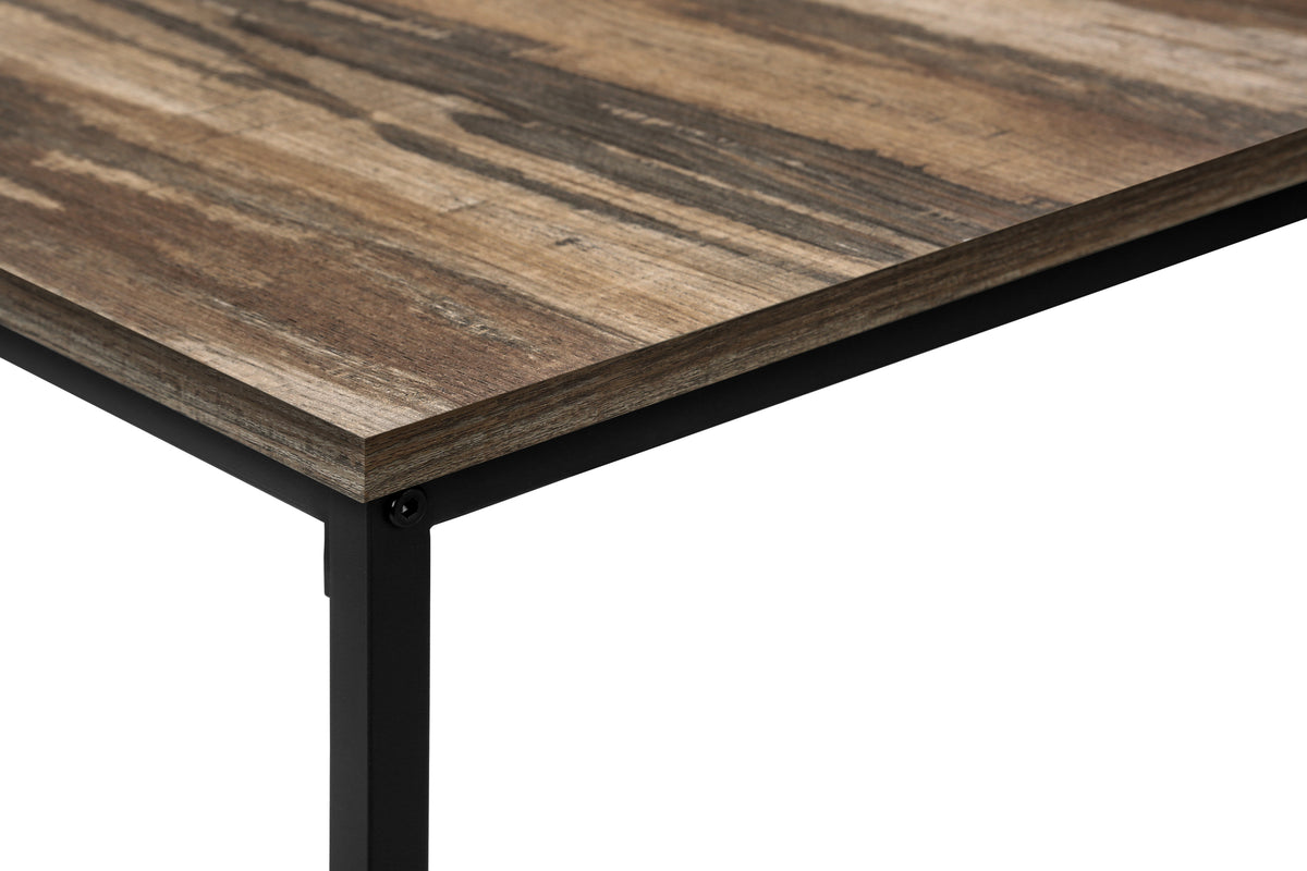 Sage Brown Reclaimed & Black Metal Table Set (Set of 3) | Ortholuxe Home - Photo 9
