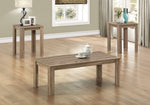 Tatum Dark Taupe Table Set (Set of 3) | Ortholuxe Home