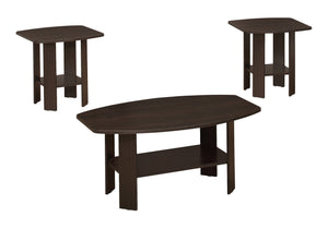 Una Espresso Table Set (Set of 3) | Ortholuxe Home - Photo 2