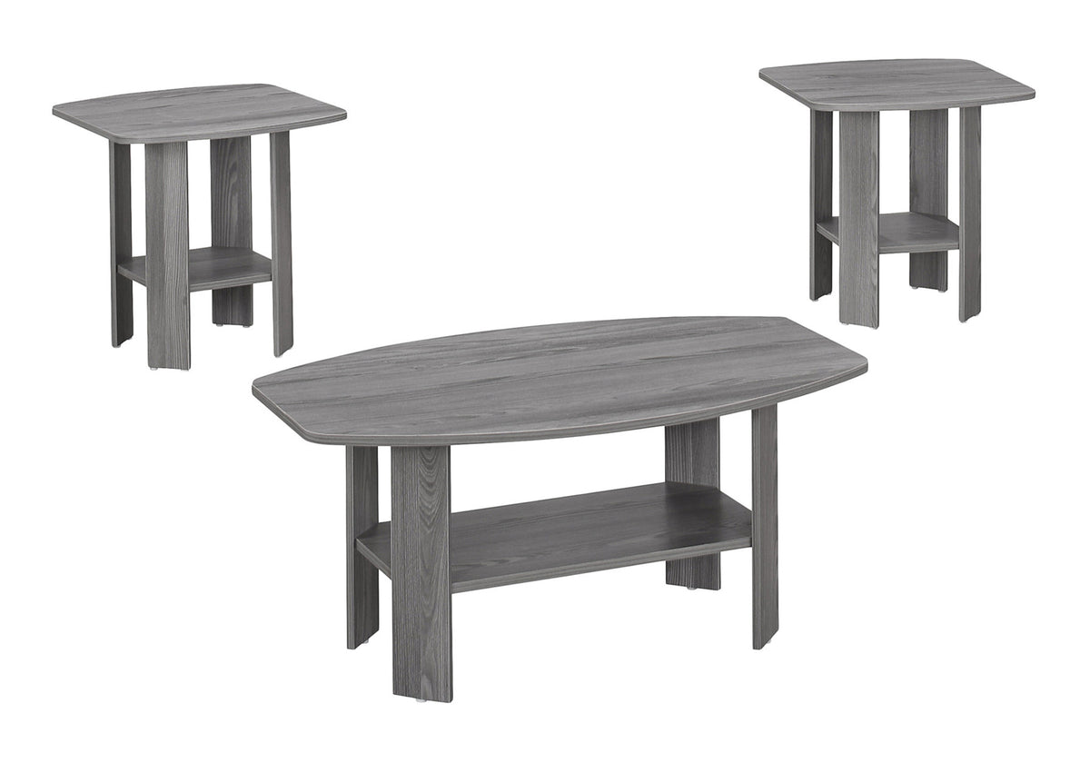 Una Grey Table Set (Set of 3) | Ortholuxe Home - Photo 2