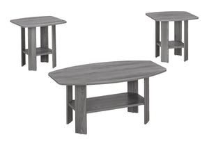 Una Grey Table Set (Set of 3) | Ortholuxe Home - Photo 2