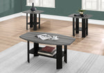 Una Black Table Set (Set of 3) | Ortholuxe Home