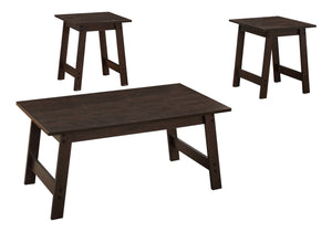 Valen Espresso Table Set (Set of 3) | Ortholuxe Home - Photo 2