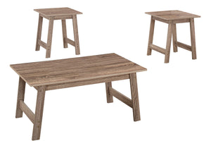 Valen Dark Taupe Table Set (Set of 3) | Ortholuxe Home - Photo 2