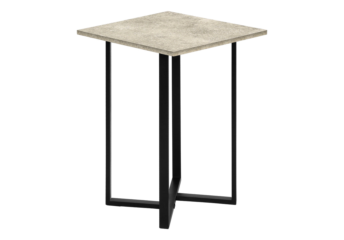 Bianca Cream Stone & Black Metal Table Set (Set of 3) | Ortholuxe Home - Photo 6