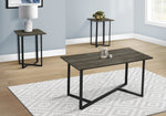 Bianca Dark Bronze & Black Metal Table Set (Set of 3) | Ortholuxe Home