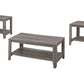 Delphine Grey Table Set (Set of 3) | Ortholuxe Home - Photo 2