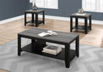 Delphine Black Table Set (Set of 3) | Ortholuxe Home