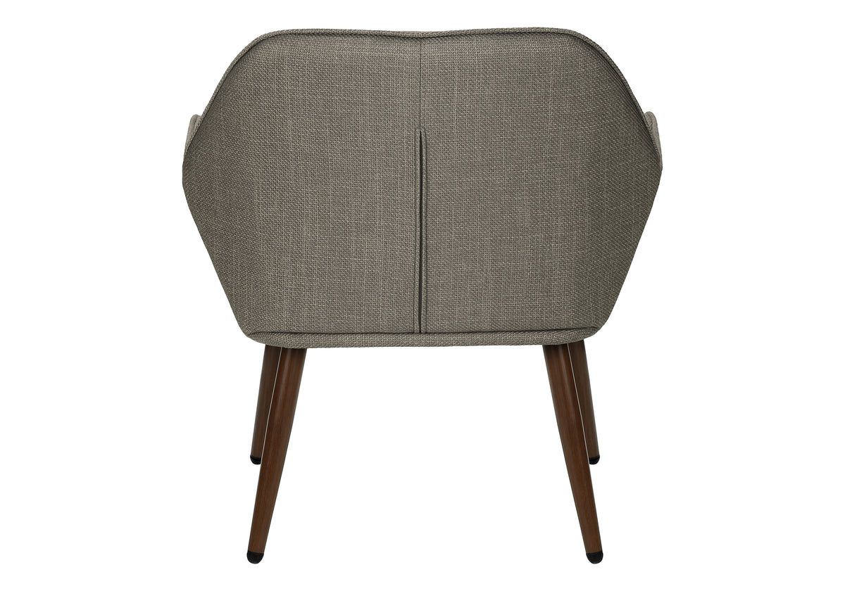 Elodie Light Brown Fabric Accent Chair | Ortholuxe Home - Photo 5