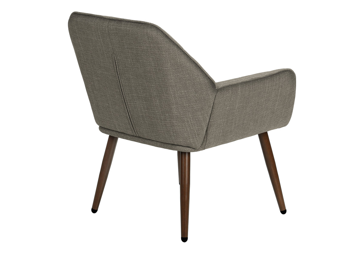 Elodie Light Brown Fabric Accent Chair | Ortholuxe Home - Photo 6