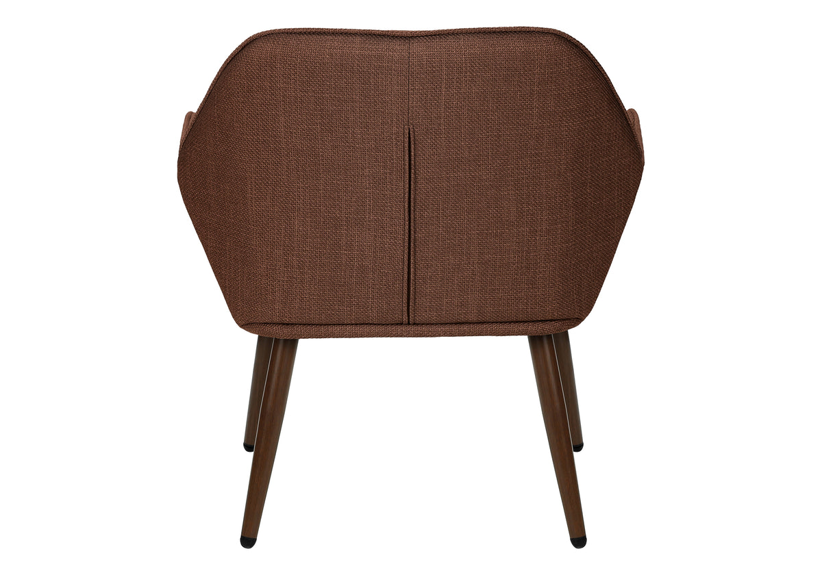 Elodie Rust Fabric Accent Chair | Ortholuxe Home - Photo 5