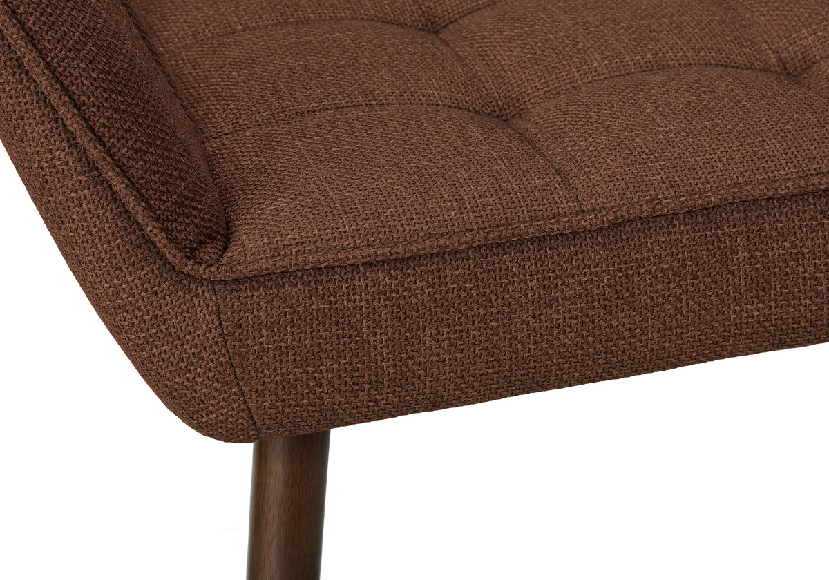 Elodie Rust Fabric Accent Chair | Ortholuxe Home - Photo 9