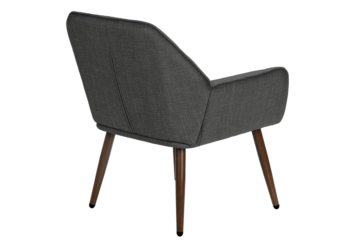 Elodie Light Grey Fabric Accent Chair | Ortholuxe Home - Photo 6