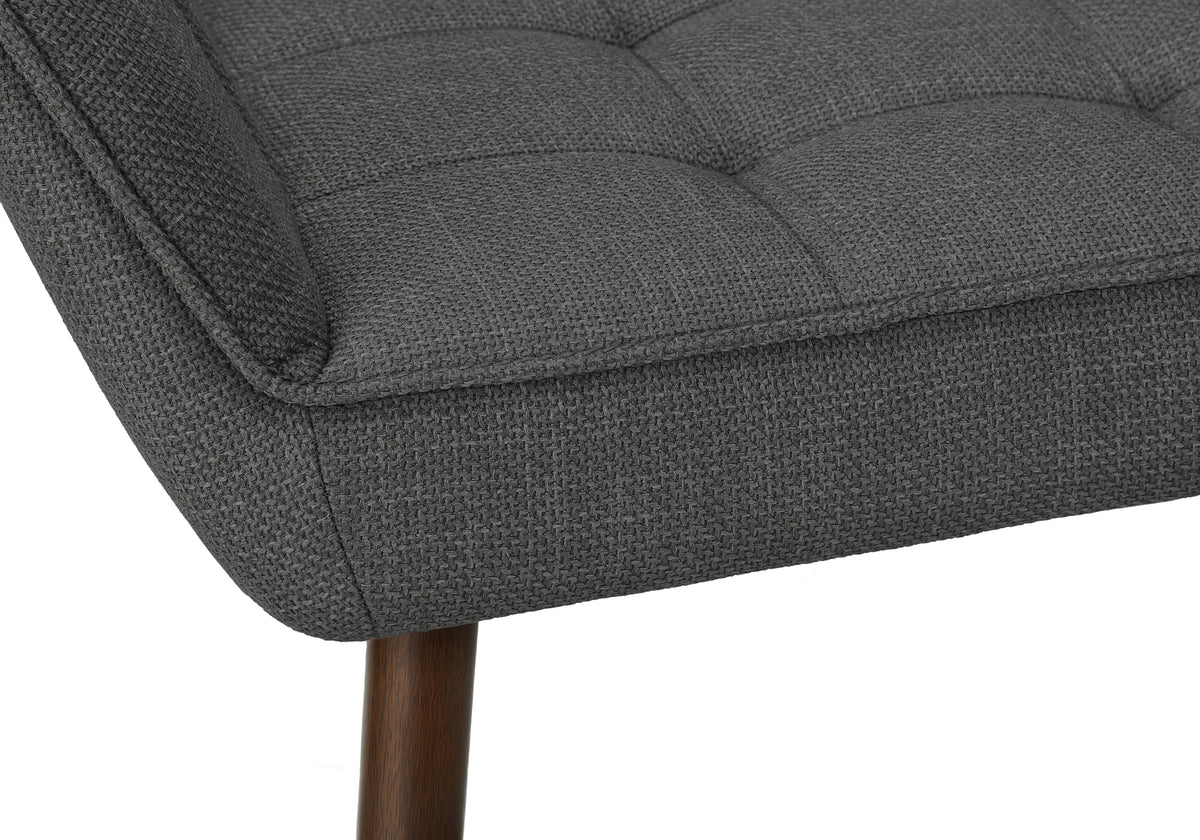 Elodie Light Grey Fabric Accent Chair | Ortholuxe Home - Photo 9