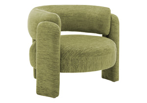 Fleur Light Green Fabric Accent Chair | Ortholuxe Home - Photo 2