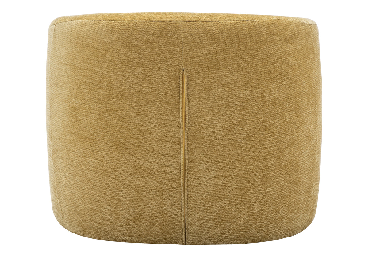Gemma Gold Fabric Accent Chair | Ortholuxe Home - Photo 6