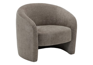 Gemma Light Brown Fabric Accent Chair | Ortholuxe Home - Photo 2