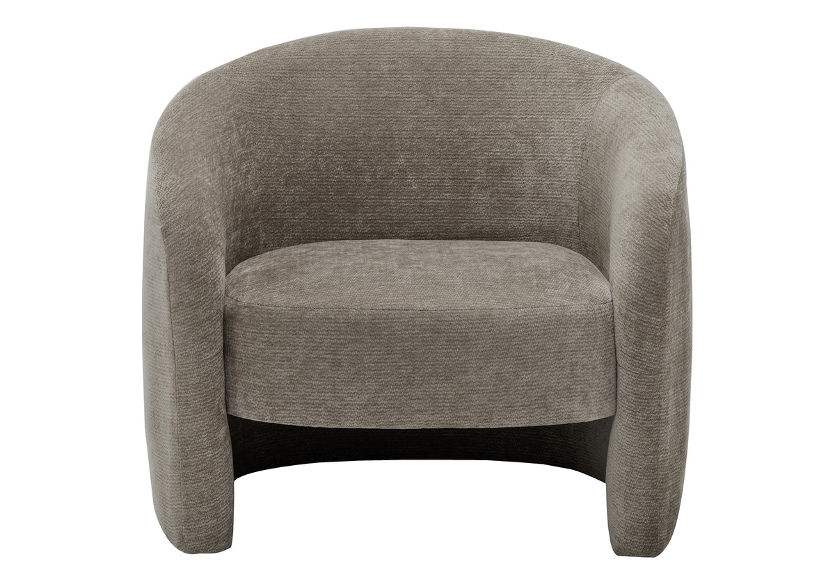 Gemma Light Brown Fabric Accent Chair | Ortholuxe Home - Photo 4