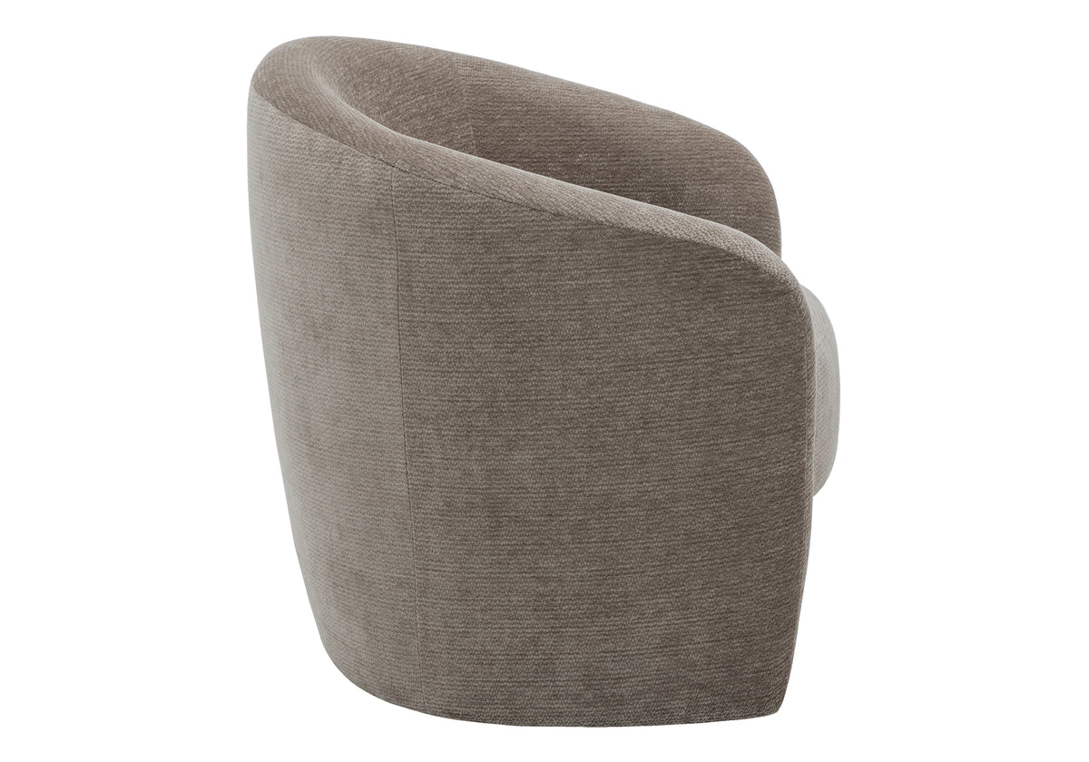 Gemma Light Brown Fabric Accent Chair | Ortholuxe Home - Photo 5