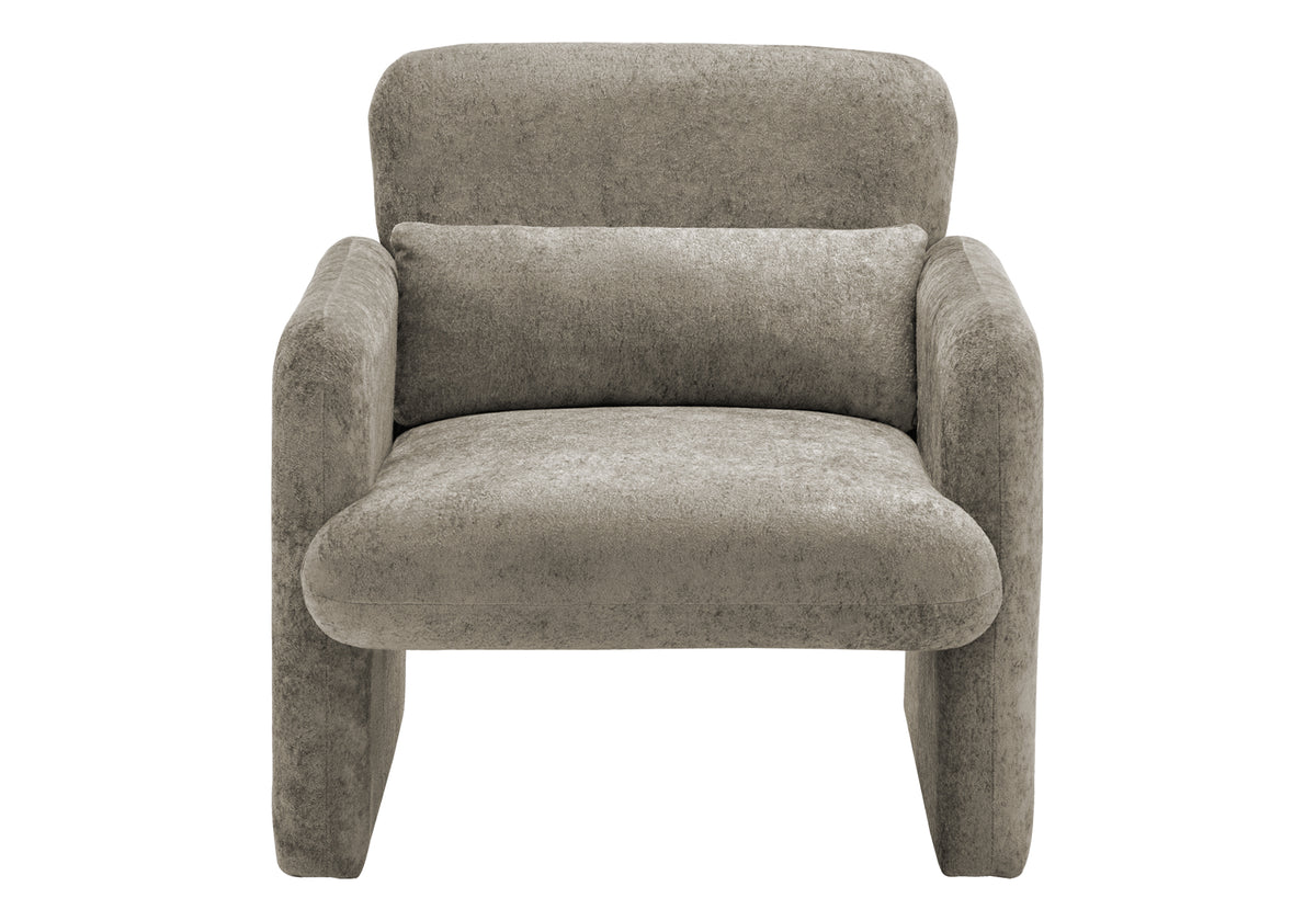 Gemma Grey Fabric Accent Chair | Ortholuxe Home - Photo 3