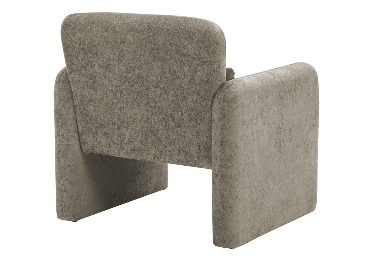 Gemma Grey Fabric Accent Chair | Ortholuxe Home - Photo 5