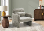Gemma Grey Fabric Accent Chair | Ortholuxe Home