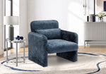 Helena Blue Fabric Accent Chair | Ortholuxe Home