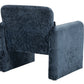 Helena Blue Fabric Accent Chair | Ortholuxe Home - Photo 5