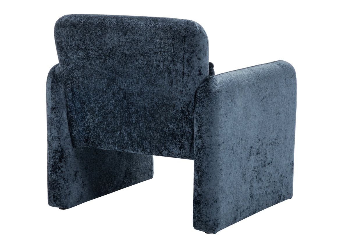 Helena Blue Fabric Accent Chair | Ortholuxe Home - Photo 5