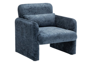 Helena Blue Fabric Accent Chair | Ortholuxe Home - Photo 2
