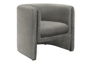 Ines Grey Fabric Accent Chair | Ortholuxe Home - Photo 2