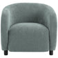 Josie Green Fabric Accent Chair | Ortholuxe Home - Photo 4