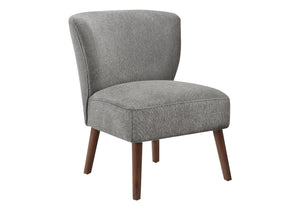 Livia Light Grey Fabric Accent Chair | Ortholuxe Home - Photo 2