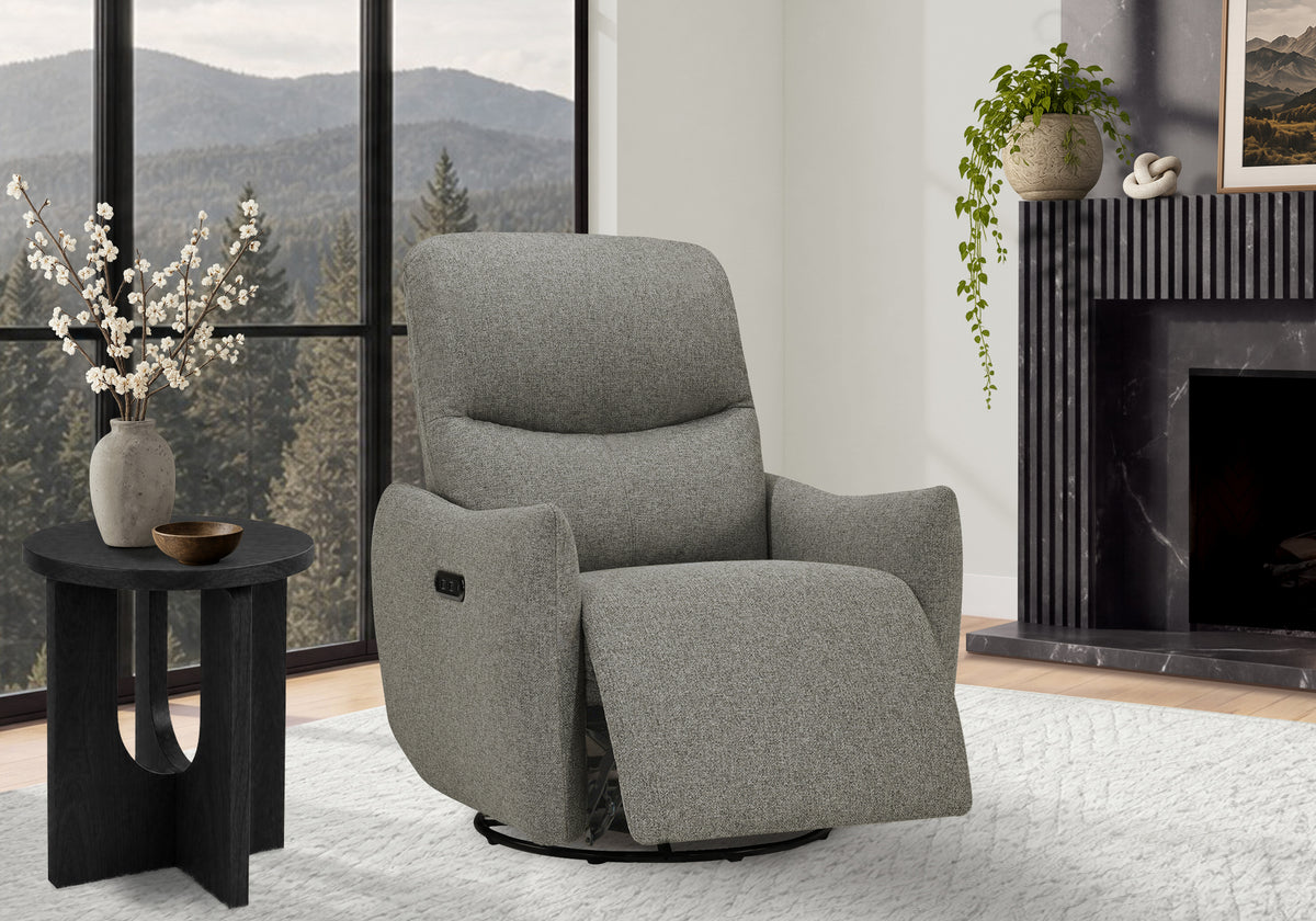 Zelda Silver Lumos Reclining Chair | Ortholuxe Home - Photo 2