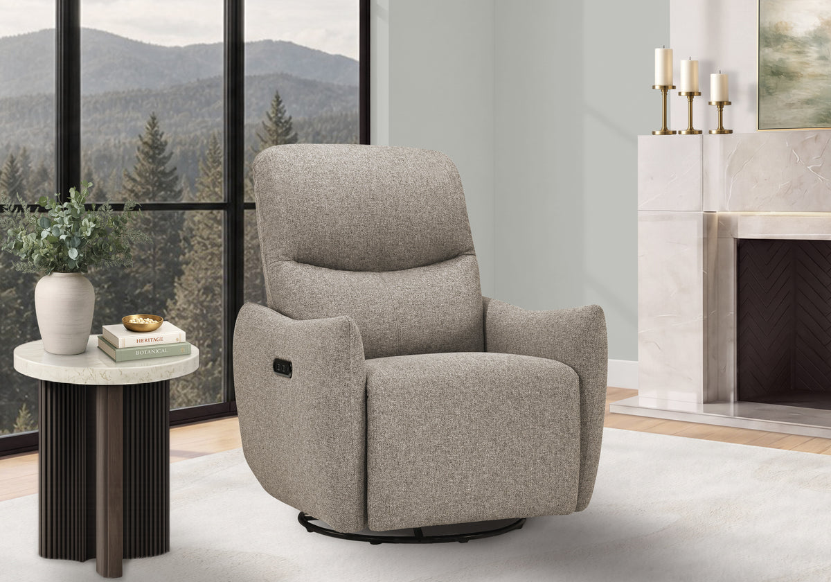 Zelda Brown Lumos Reclining Chair | Ortholuxe Home