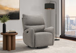 Zelda Silver Lumos Reclining Chair | Ortholuxe Home