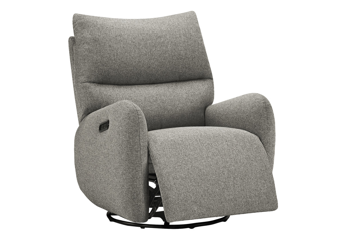 Zelda Silver Lumos Reclining Chair | Ortholuxe Home - Photo 4
