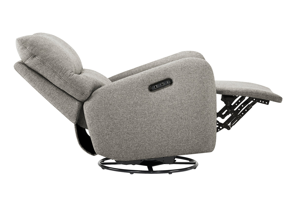 Zelda Silver Lumos Reclining Chair | Ortholuxe Home - Photo 6