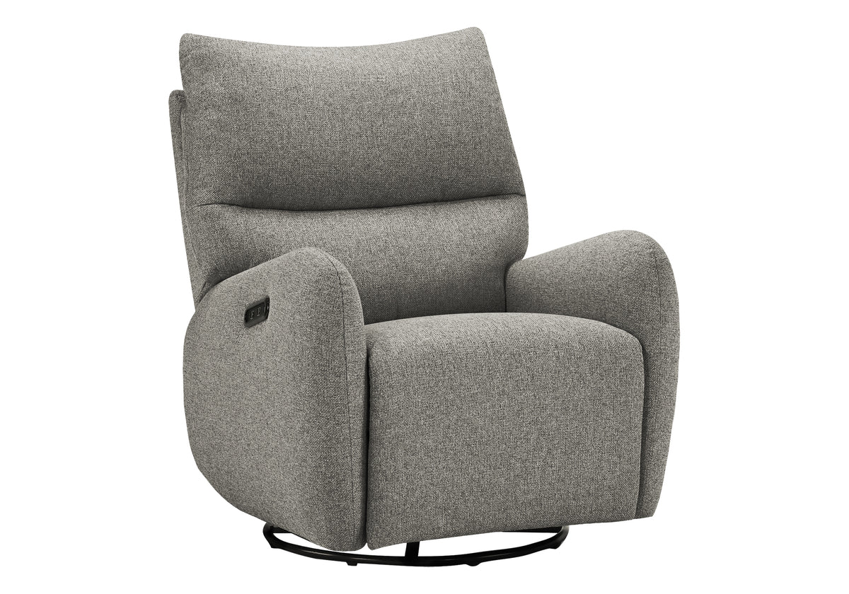 Zelda Silver Lumos Reclining Chair | Ortholuxe Home - Photo 3