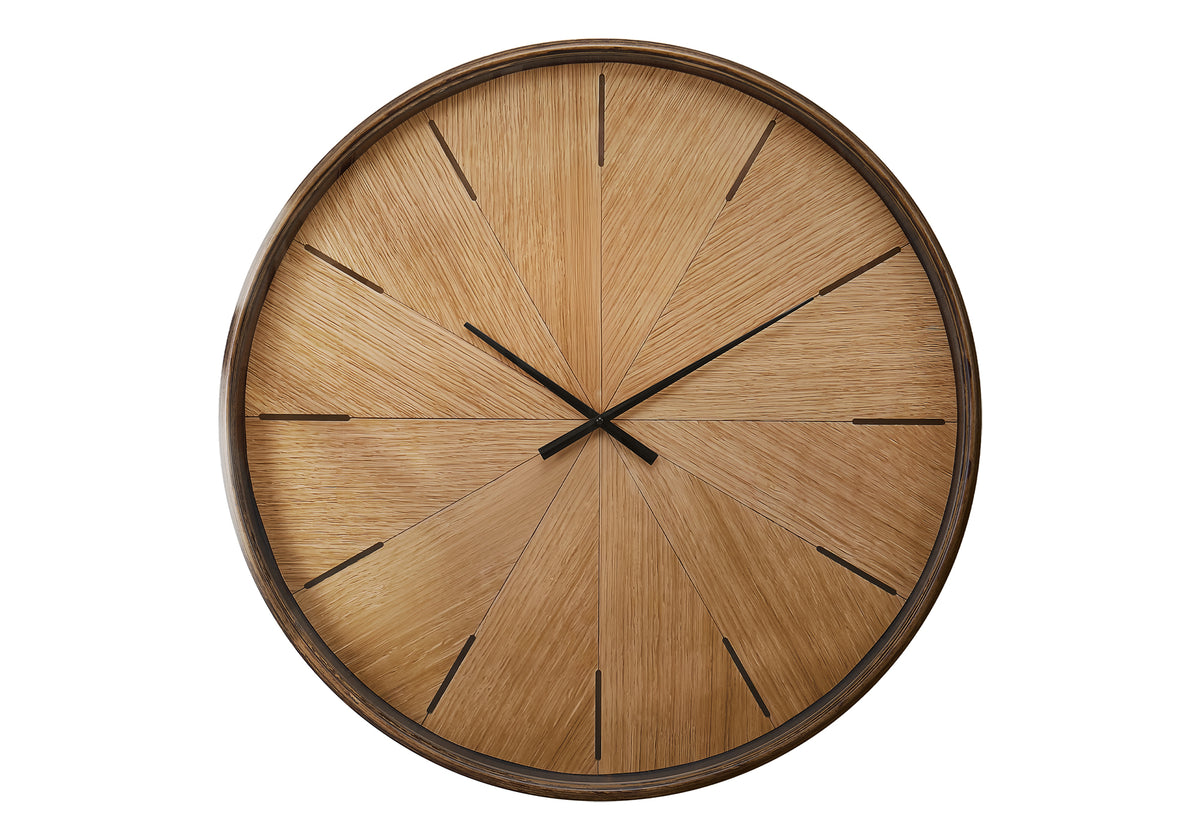 Blake Brown Wall Clock | Ortholuxe Home - Photo 2