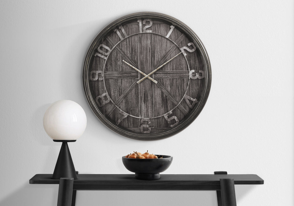 Blake Brown Wall Clock | Ortholuxe Home