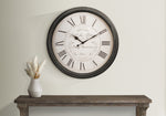 Blake Brown Wall Clock | Ortholuxe Home