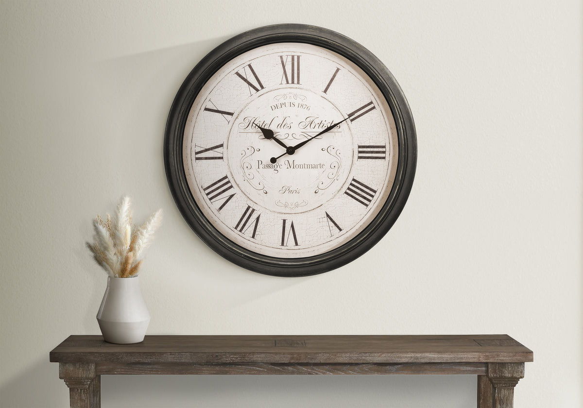 Blake Brown Wall Clock | Ortholuxe Home