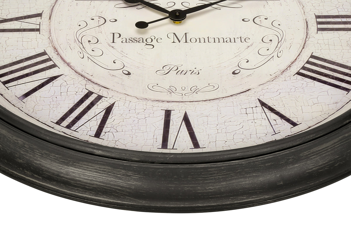 Blake Brown Wall Clock | Ortholuxe Home - Photo 3