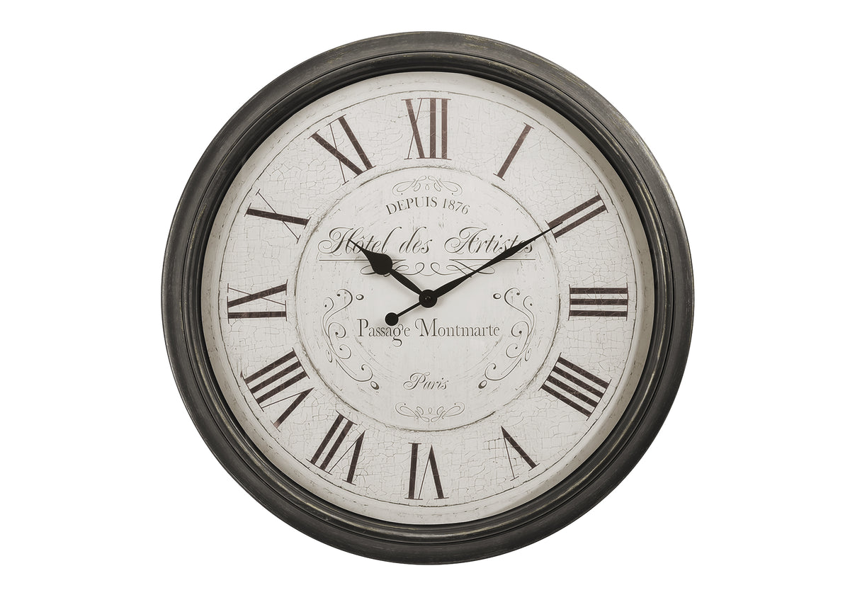 Blake Brown Wall Clock | Ortholuxe Home - Photo 2