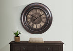 Blake Brown Wall Clock | Ortholuxe Home